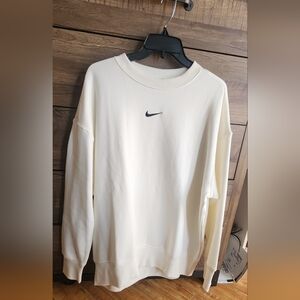 Nike Cream Off White Crewneck Sweater
